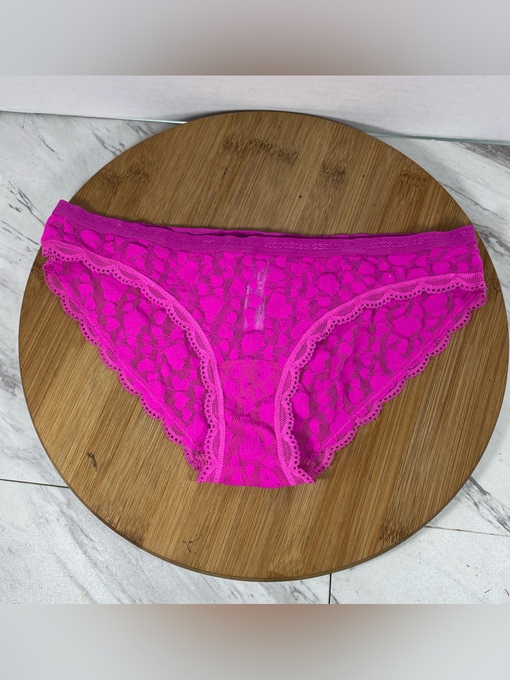 Victoria secret panties size S all lace pink